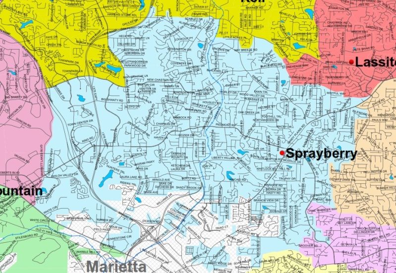 Sprayberry High School Homes, Cobb County Ga